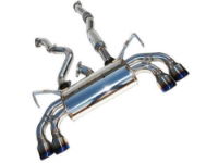 INVIDIA: Q300 EXHAUST W/ TITANIUM TIPS: EVO X