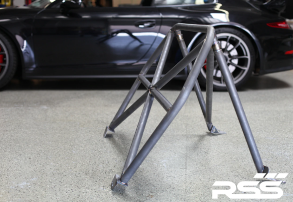 RSS: XC Series 4pt. Roll Bar 991 GT3 / RS. Finish: Raw Steel