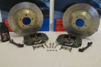 Alcon: 343mm Race: Rear Brake Kit: Evo X