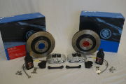 Alcon: 343mm Rear Brake Kit: Subaru BRZ / Toyota FT86