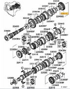 2nd Gear Output Shaft - Evo 9RS / GT