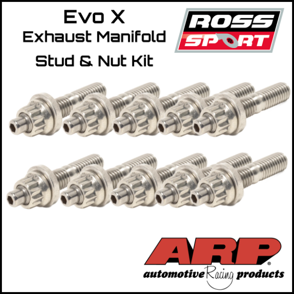 ARP: Evo X Exhaust Manifold Stud & Nut Kit