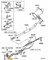 Bolt exhaust pipe