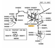 RS Brake Proportioning Valve Evo 4-6