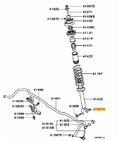 Nut Front & Rear Damper Mounting