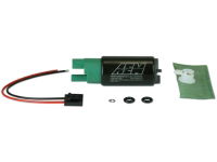 AEM:340lph E85-Compatible High Flow In-Tank Fuel Pump (65mm Short Offset Inlet,Inline)