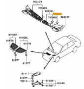 Clip air inlet grill