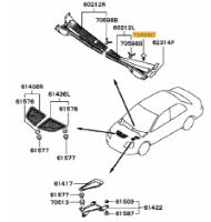 Clip air inlet grill