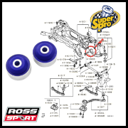 SuperPro: Rear Upper Arm Inner Bush (Duroball) - Evo X