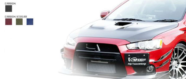 VARIS: EVO X '09 Ver. COOLING BONNET