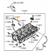 Nipple cylinder head Evo 4-7