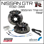 Alcon 355mm TA4 Rear Brake Kit - Nissan BNR 3X