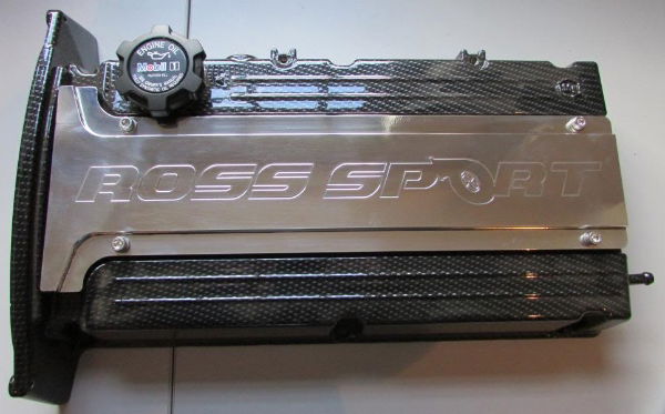 JM Fabrications: Spark Plug Cover (Ross Sport Engraved): Evo VII - IX