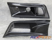 Rexpeed Carbon Fibre Air Ducts - Evo 7