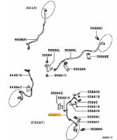 Sensor, front ABS LH