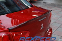 Duckbill Trunk Spoiler Carbon Strip - Evo X