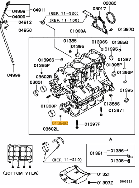 Bushing Cylinder Block