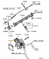 Gasket throttle body Evo 4-9