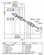 Boot Kit Rear Driveshaft Inner Evo 4RS 5-6 ALL