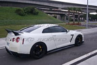 Rexspeed:  Z-Style Carbon Skirts: Nissan: GTR R35