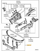 Support assy, headlamp Evo 7-9