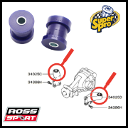 SuperPro: Rear Diff Mount Bush Front (Diff Ears) - RS Models Only - Evo 5-9