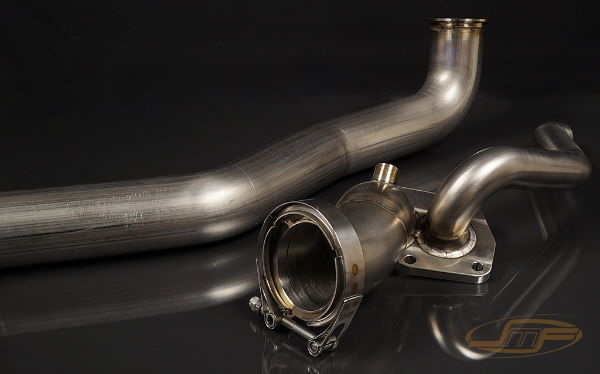 JM Fabrications: 3" Modular O2 / Down Pipe: Evo VII - IX