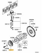 Pulley Crankshaft Auxiliary Drive Evo 4-9