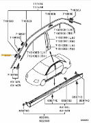 Clip Roof Moulding Evo 7-9