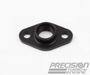 PRECISION TURBO: T3/T4 Oil Drain Flange -10AN