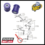 SuperPro: Rear Trailing Arm Bush - Evo 4-9