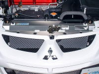 CARBING: RADIATOR COOLING PLATE ALUMINIUM - EVO 8