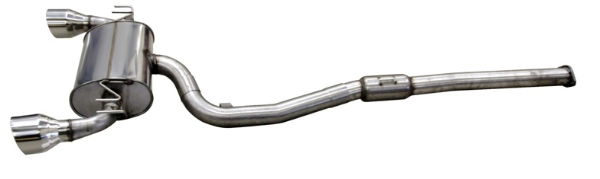 Mongoose 3" Turbo Back Exhaust Syetem Evo X