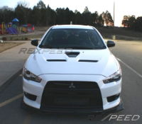 Rexspeed R-Style Carbon Splitter - Evo X