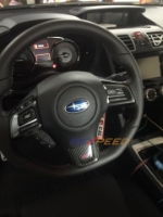 Rexspeed: Carbon Fibre Steering Wheel/ Wheel Cover: Subaru: WRX STI / WRX