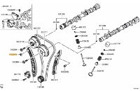 Bolt,timing chain train