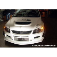 APR Performance: Fibre Glass Front Bumper With APR Lip Incorporated - Evo 8-9