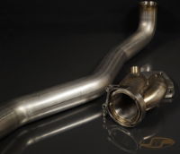 JM Fabrications: 3" Modular O2 / Down Pipe: Evo VII - IX