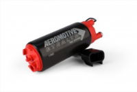 AEROMOTIVE: 340 LPH HP FUEL PUMP (11542): OFFSET INLET- EVO 1-9 FITMENT (Was PN 11142)