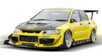 VARIS: EVO 8 (TIME ATTACK VERSION) AERO PARTS