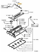 Gasket PCV Valve Evo 4-9