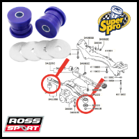 SuperPro: Rear Diff Front Bush (54mm OD) - Evo 1-9 GSR