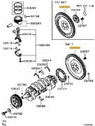 Flywheel Assy Evo X