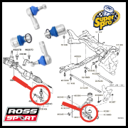 SuperPro: Roll Centre Adjusting Kit - Evo 7-9 & X