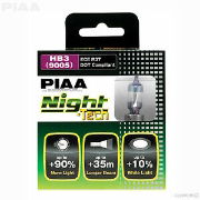 PIAA: NIGHT TECH 3600K HB3 (9005)Evo 7-X  High Beam 12V  60W