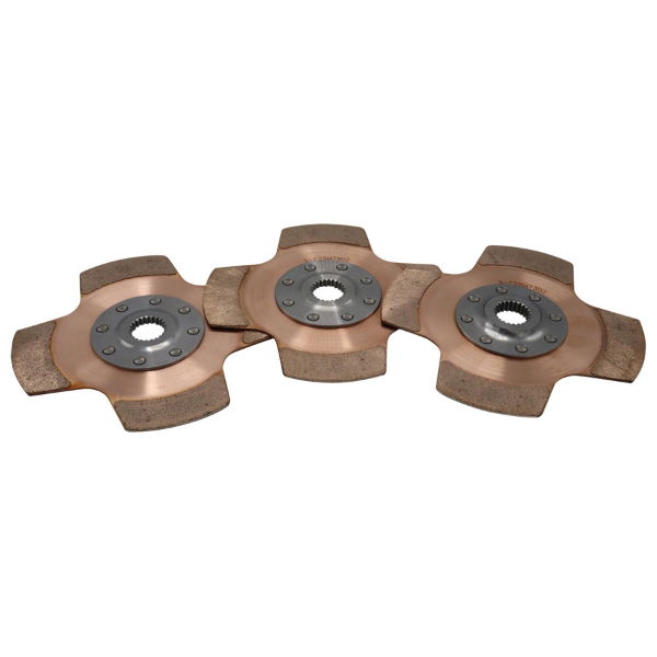 Tilton: 7.25″ Paddle 3-Plate Metallic Clutch Disc Packs