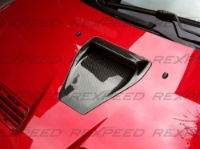 Rexspeed: CW-Style Carbon Hood Scoop: Evo X