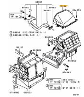 Duct heater air intake