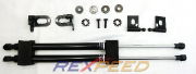 Rexpeed: Black Series Hood Damper: EVO X