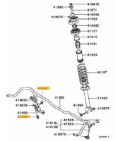 Bolt, rear stabilizer